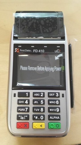 New First Data FD410 GPRS EMV Wireless Terminal | eBay