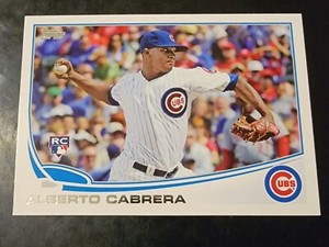 2013 Topps Baseball #534 Alberto Cabrera *BUY 2 GET 1 FREE*