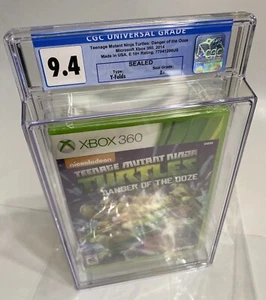 9.4 A+ SEALED Teenage Mutant Ninja Turtles Danger Of The Ooze CGC NEW Xbox 360 - Picture 1 of 11