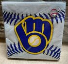 Milwaukee Brewers 36 Pack 2 Ply Napkins Baseball Party Supplies