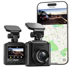 Dash Cam Car WiFi 2K, Mini Front Car Camera Supports External - Picture 1 of 8