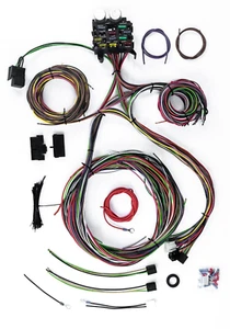 Hot Rod EAZY 12 Circuit Wiring Harness Painless To Fit - Ford, Chev, Holden, GM - Picture 1 of 9