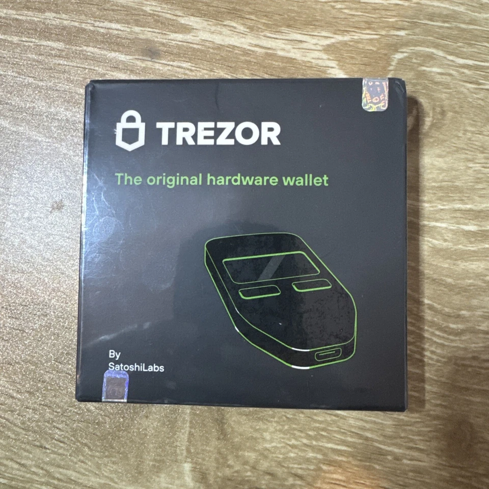 Cartera Trezor One Hardware - Negra - Nueva Foto 1 de 2