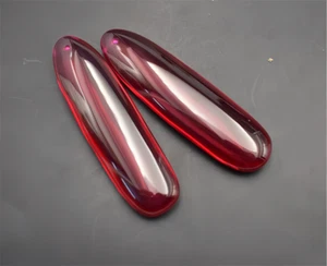 Top Quality Pendant Shape Pigeon Blood Red Ruby Lab-Created Loose Gemstone 1pcs - Picture 1 of 5