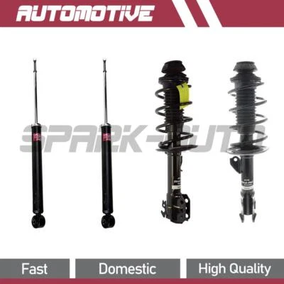 Puntales delanteros completos con resortes y amortiguadores traseros para Toyota Yaris 2011 2010 2009 Foto 1 de 4