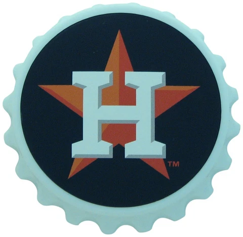 Houston Astros Magnet Bottle Opener Cover
