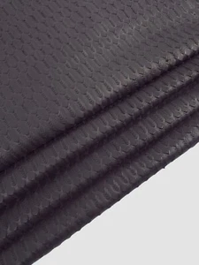 Flechas negras de cuero suave laminado - Imagen 1 de 3