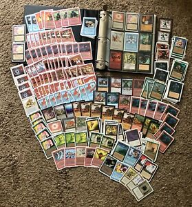 Large lot / collection of MTG Magic The Gathering Cards w/Binder
