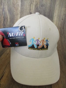 WALK FOR A MISSION Ball Cap Hat  Nu-fit L/XL  NWT STRETCH-FITTED HAT  NEW - Picture 1 of 6
