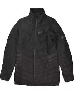 JACK WOLFSKIN Womens Padded Jacket UK 6 XS Black Polyester AG06 - Picture 1 of 5