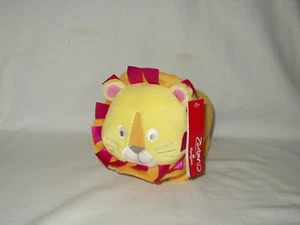 NAT & JULES Zutano 9" JUNGLE BOOGIE LION plush crinkle noise RATTLE Baby Toy NWT - Picture 1 of 7