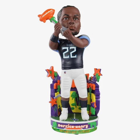 Derrick Henry Tennessee Titans Nickelodeon NVP Bobblehead NFL Football Cover