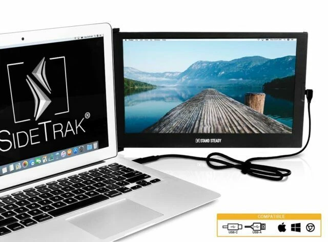 SideTrak ST12BLA 12.5" 1080p Portable LCD Monitor