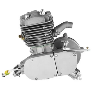 2-Takt 80ccm Benzinmotoren Motor Kit Einzylinder für Motorisierte Fahrrad E-Bike - Bild 1 von 19