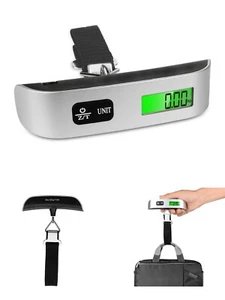 Portable Digital Luggage Scale Travel Electronic Weight 50kg Battery included - Picture 1 of 5