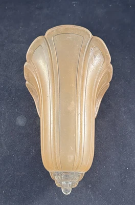 Pantalla antideslizante de vidrio Art Deco de los años 30 Foto 1 de 4