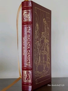Easton Press The Malacia Tapestry FINE Brian Aldiss Leather Classic Fantasy Gold - Picture 1 of 9