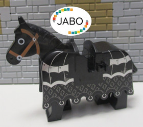 (B11 /17) Lego Horse Blanket 2490pb11 with Horse Saddle Blanket 10223