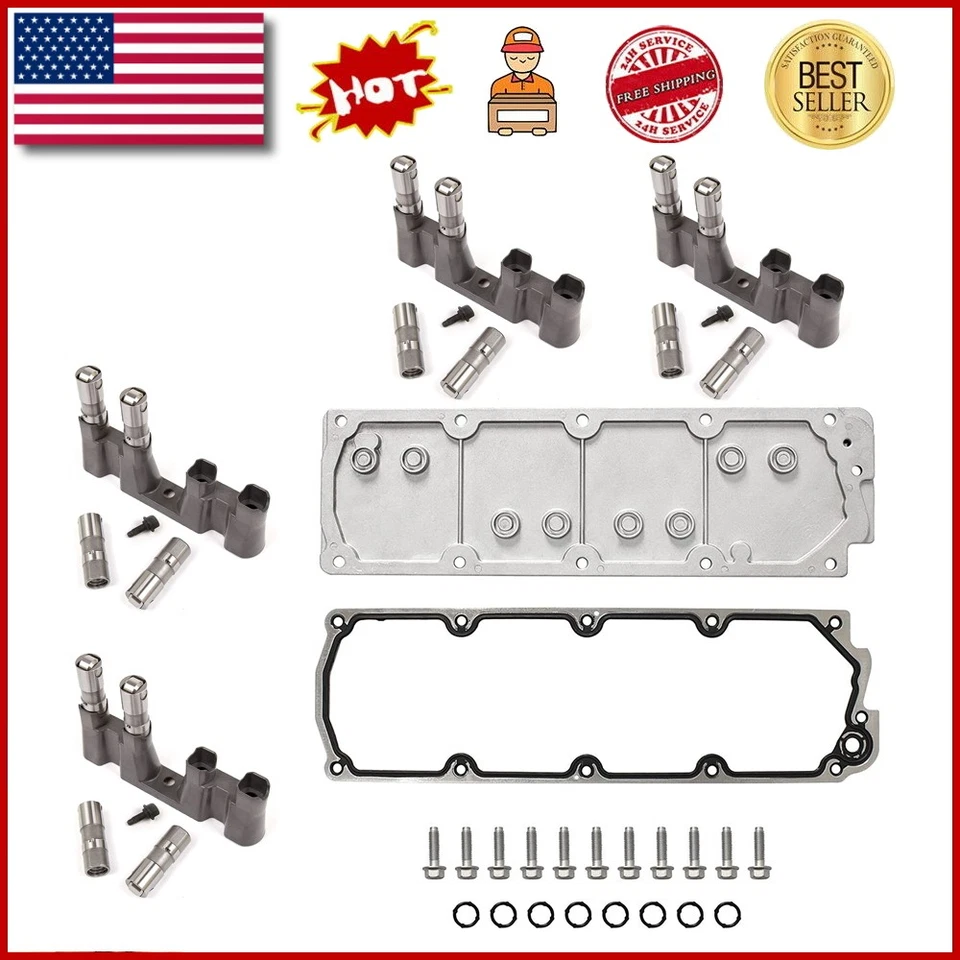 Valley Cover + Lifters DOD NON-AFM Kit for Chevy 2008-2013 GM LS 5.3L 6.0L 6.2L - Image 1 of 4