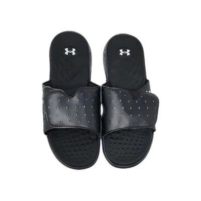 Correa ajustable Under Armour Ignite Pro Slides para mujer talla 9 negra/blanca nueva con etiquetas Foto 1 de 4