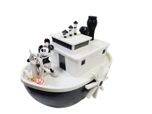 Tokyo Disney Resort Mickey Mouse Steamboat Willie Popcorn Bucket willy burnt - Picture 1 of 8