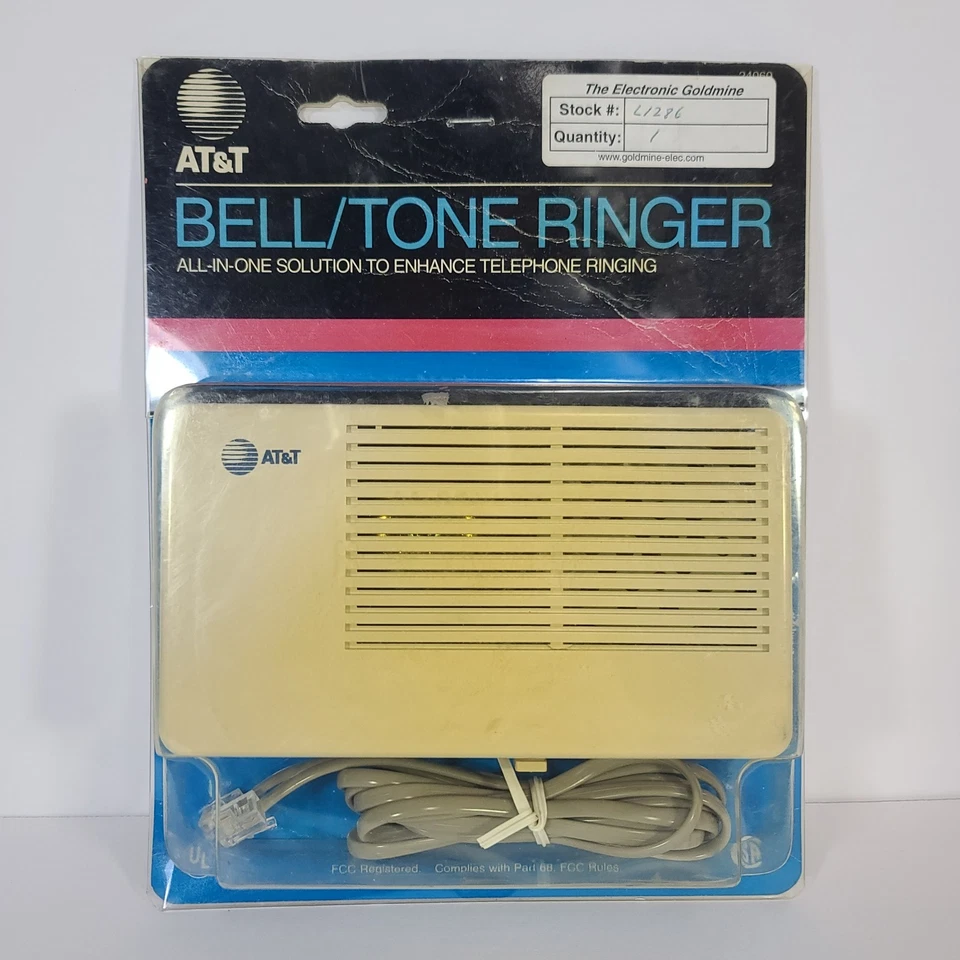 1994 Vintage AT&T Bell Tone Ringer for Home Telephone Phone