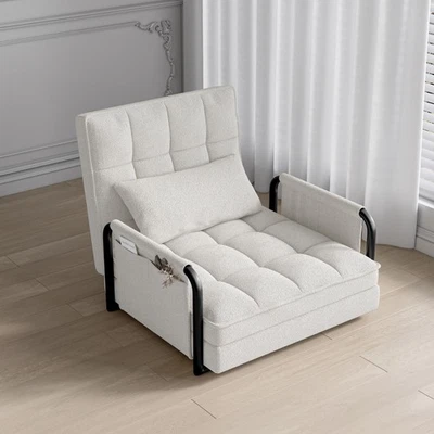 Schlafsessel,Relaxsessel Schlafsofa mit Bettfunktion Verstellbare Rückenlehne - Bild 1 von 4