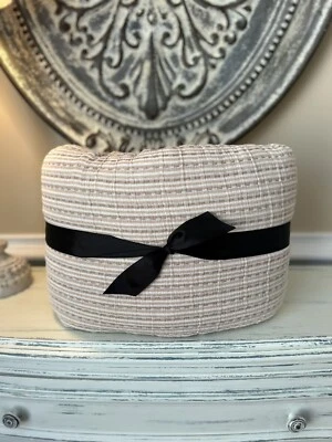 West Elm Reversible Double Cloth KING Blanket Almond NWOT OPEN BOX - Image 1 of 4