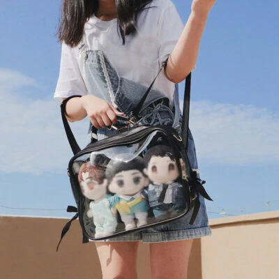 Muñecas japonesas para niñas Itabag transparente uniforme JK bolsos de hombro escolares bolso de mano Foto 1 de 4