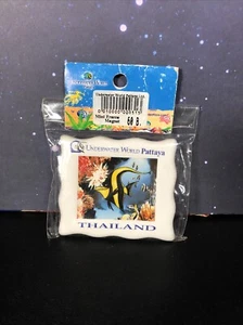 Underwater World Pattaya Thailand Mini Frame Magnet New Sealed - Picture 1 of 2