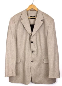 CAMEL COLLECTION Men Blazer Jacket Size XXXL 3XL IT56 US UK 46 Grey Wool sv7124 - Picture 1 of 7