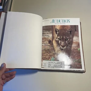 Audubon Magazine of the national Audubon society Library Bound Complete 1992 D6 - Picture 1 of 12