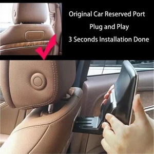 Rear Seat Entertainment System For 2019 Mercedes GLE 450 Headrest With Monitor - Picture 1 of 8