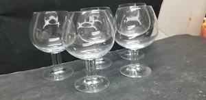 5 CUPOLA by ROSENTHAL DOUBLE STEM BRANDY SNIFTERS 16 0Z - Picture 1 of 7