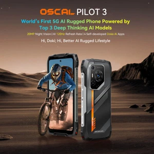 OSCAL PILOT 3 5G AI Outdoor SmartPhone 36GB+256GB 2.4K Display 120Hz 7500mAh NFC - Picture 1 of 12