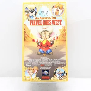 An American Tail Fievel Goes West VHS - Picture 1 of 3