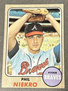 1968 Topps - #257 Phil Niekro