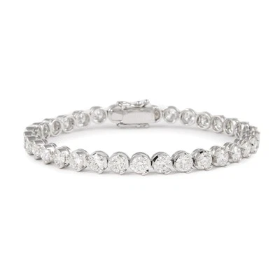 Brazalete Tenis Alexander Beverly Hills 10.51ct "Avg 0.31ct" Diamante 18k Foto 1 de 4
