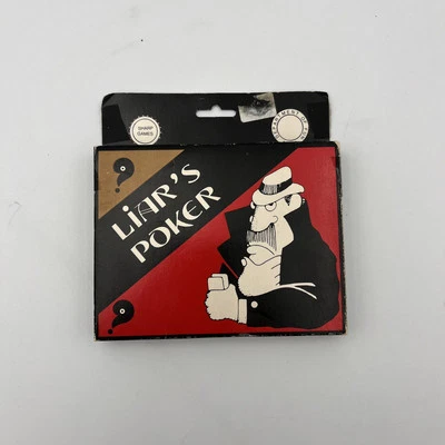 Jogo de cartas de pôquer 1985 Evan Sharpless Liars - Completo - Imagem 1 de 4