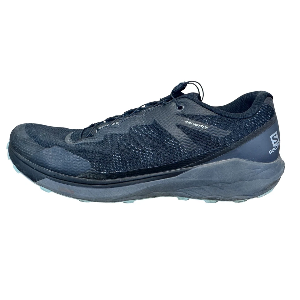 Salomon Sense Ride 3 Quicklace Trail Running Zapatos Atléticos Negros Para Hombre Talla 14 Foto 1 de 4