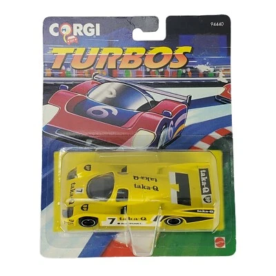 '94 Corgi Turbos Taka-Q #7 1/43 Collectible Race Car New In Package Vintage - Image 1 of 3