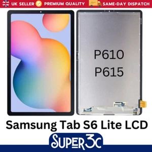Für Samsung Galaxy Tab S6 Lite SM-P610 P615 Ersatz LCD Bildschirm Digitizer - UK - Bild 1 von 1