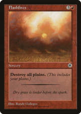 FLASHFIRES ~mtg NM Portal Unc x1