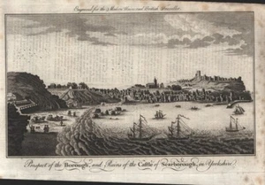Scarborough- 1779-1arge copperplate engraving. - Picture 1 of 1