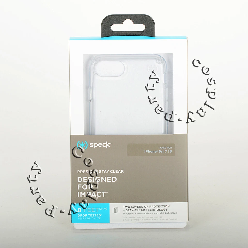 Speck Presidio Stay Clear Case for Apple iPhone 8/ 7/ 6s