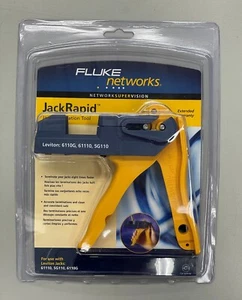 NEUF LIVRAISON GRATUITE Fluke JR-LEV-2 Jack Rapid pour Leviton 6110G, 61110,5G110 - Photo 1/5