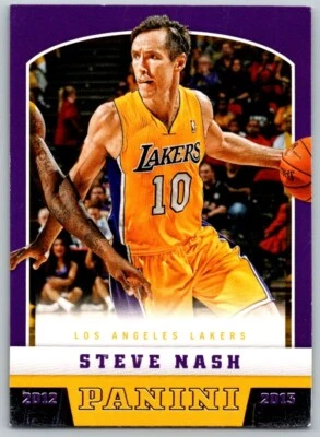 2012-13 PANINI STEVE NASH LOS ANGELES LAKERS #157 - Image 1 of 2