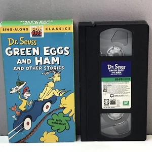 Dr. Seuss Green Eggs & Ham Sing Along Classics VHS Video Tape Buy 2 Get 1 Free! - Picture 1 of 12