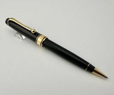 Aurora Optima Black Gold Trim Ballpoint Pen — 第 1/4 张图片