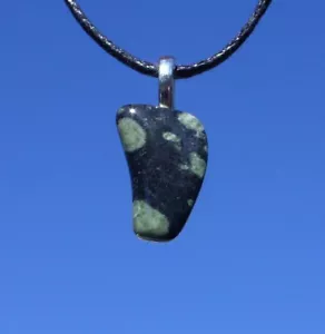 Rare Nebula Stone Free Form Crystal Pendant Necklace Small Feel at Home on Earth - Picture 1 of 13